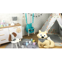 Detská hojdačka VELVET - mätová