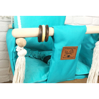 Detská hojdačka VELVET - mätová