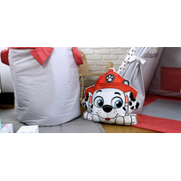 Detský stan TEEPEE (TÍPÍ) LUXURY s doplnkami - LABKOVÁ PATROLA - šedo / červený