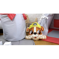 Detský stan TEEPEE (TÍPÍ) LUXURY s doplnkami - LABKOVÁ PATROLA - šedo / červený