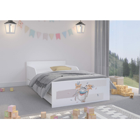 Detská posteľ FILIP - MACKO A LIŠIAK 180x90 cm