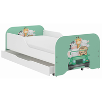 Detská posteľ KIM - KAMARÁTI NA VÝLETE 160x80 cm