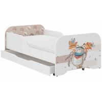 Detská posteľ KIM - MACKO A LIŠIAK 160x80 cm