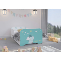 Detská posteľ KIM - SLONÍK 140x70 cm + MATRAC