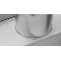Odtokový sprchovací žľab WHITE GLASS, sklenený kryt