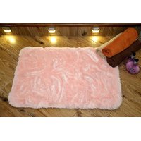 Kúpeľňová plyšová predložka RUŽOVÁ