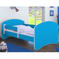 Detská posteľ 180x90 cm - MODRÁ