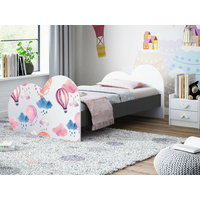 Detská posteľ BALÓNY 160x80 cm - (11 farieb) + matrace ZADARMO