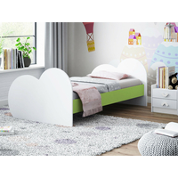 Detská posteľ SRDIEČKO bez motívu 160x80 cm (11 farieb) + matrace ZADARMO