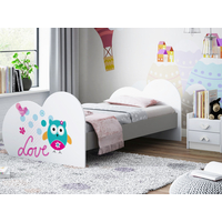 Detská posteľ Malá sova 160x80 cm (11 farieb) + matrace ZADARMO