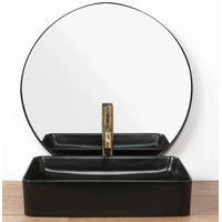 Keramické umývadlo MAXMAX Rea AVIA - čierne matné