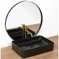 Keramické umývadlo MAXMAX Rea AVIA - čierne matné