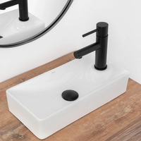 Keramické umývadlo MAXMAX Rea JASPER - biele