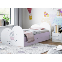 Detská posteľ BALETKA 160x80 cm, so zásuvkou - (11 farieb) + matrace ZADARMO