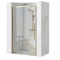 Sprchové dvere MAXMAX Rea SOLAR 100 cm - zlaté
