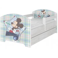 Detská posteľ Disney - MICKEY MOUSE 140x70 cm
