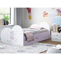 Detská posteľ BALETKA 180x90 cm, so zásuvkou (11 farieb) + matrace ZADARMO