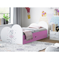 Detská posteľ BALETKA 180x90 cm, so zásuvkou (11 farieb) + matrace ZADARMO