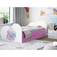Detská posteľ MORSKÁ VÍLA 180x90 cm, so zásuvkou (11 farieb) + matrace ZADARMO
