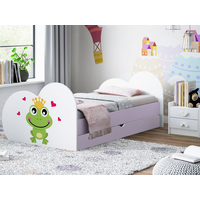 Detská posteľ ŽABKA 180x90 cm, so zásuvkou (11 farieb) + matrace ZADARMO