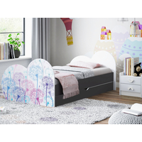 Detská posteľ púpavy 190x90 cm, so zásuvkou (11 farieb) + matrace ZADARMO