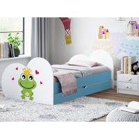 Detská posteľ ŽABKA 190x90 cm, so zásuvkou (11 farieb) + matrace ZADARMO