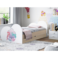 Detská posteľ MORSKÁ VÍLA 200x90 cm, so zásuvkou (11 farieb) + matrace ZADARMO