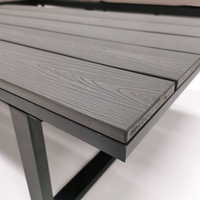 Záhradná zostava nábytku VENTURA pre 5 osôb - svetlo šedá