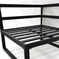 Záhradná zostava nábytku VENTURA pre 5 osôb - svetlo šedá