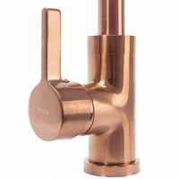 Umývadlová batéria FOLK - vysoká - rose gold