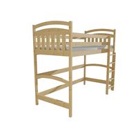 Vyvýšená detská posteľ z MASÍVU 200x90cm - M05