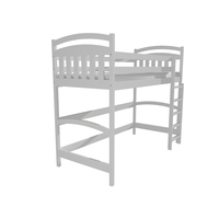 Vyvýšená detská posteľ z MASÍVU 180x80cm - M05
