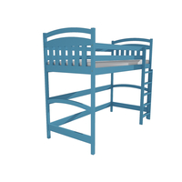 Vyvýšená detská posteľ z MASÍVU 180x80cm - M05