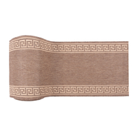 Sisalový PP behúň GREEK - hnedý / béžový - 70x100 cm