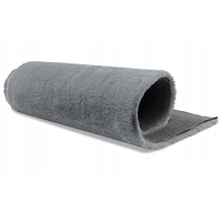 Detský plyšový koberec CHRISTIANIA - sivý