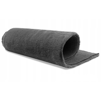 Detský plyšový koberec CHRISTIANIA - tmavosivý