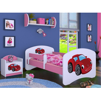 Detská posteľ bez šuplíku 160x80cm RED CAR