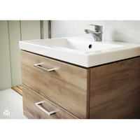 Kúpeľňová skrinka s umývadlom CERSANIT - SET 808 LARA COMO 60 - ORECH DSM (S801-148-DSM)