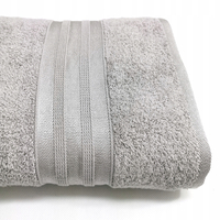 Bavlnená osuška WIKI - 70x140 cm - 450g / m2 - svetlo šedá