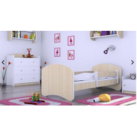 Detská posteľ 180x90 cm - MLIEČNY DUB