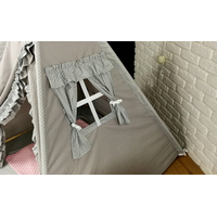 Detský stan TEEPEE (TÍPÍ) LUXURY s doplnkami - RUŽOVÁ ZOO