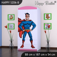 Detská skriňa SUPERMAN - TYP 6B