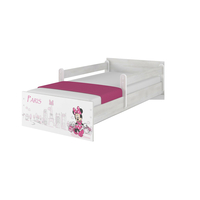 Detská posteľ MAX bez zásuvky Disney - MINNIE PARIS 160x80 cm
