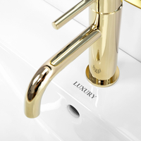 Keramické umývadlo maxmax Rea LUXURY 60 - zapustené