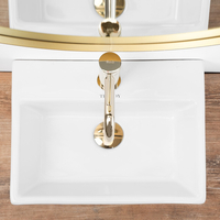 Keramické umývadlo maxmax Rea TRENDY - biele