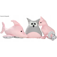 Detský stan TEEPEE (TÍPÍ) ZVIERATÁ s doplnkami - Les - šedo/modrý