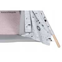 Detský stan TEEPEE (TÍPÍ) ZVIERATÁ s doplnkami - Les - šedo/modrý