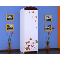 Detská skriňa MODRÝ MACKO - TYP 5A