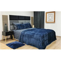 Deka prehoz LEO 150x200 cm - tmavo modrá