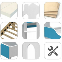 Detská domčeková posteľ so šuplíkom Dominik ZELENÁ - 160x80 cm + 2 ks matrace ZADARMO